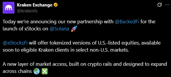 xStocks - BackedFinance