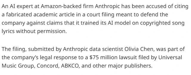 A Previous Lawsuit Against Anthropic