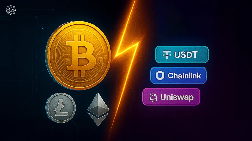 crypto coins and tokens