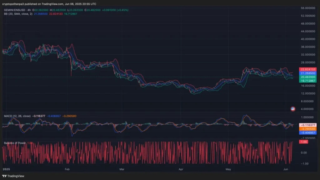 Ethereum Name Service - 4 Hour Analysis