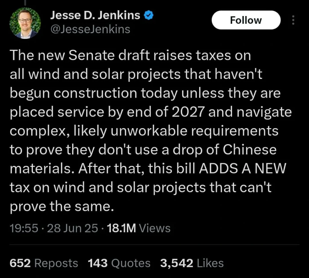 United States Senate Bill