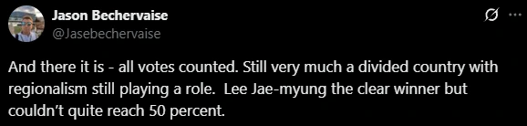 South Korea Still Remains Divided