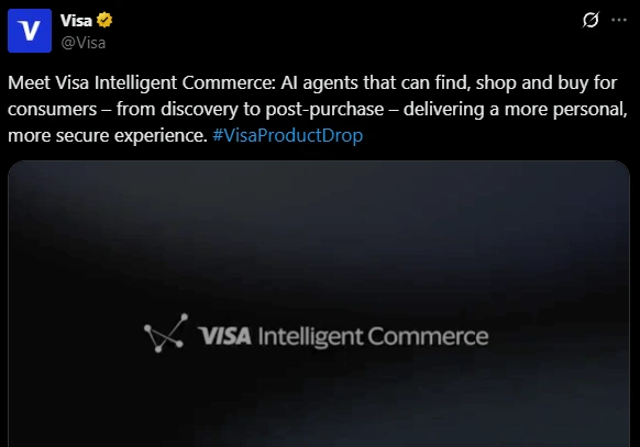 Visa Announcing Its Intelligent Commerce Program