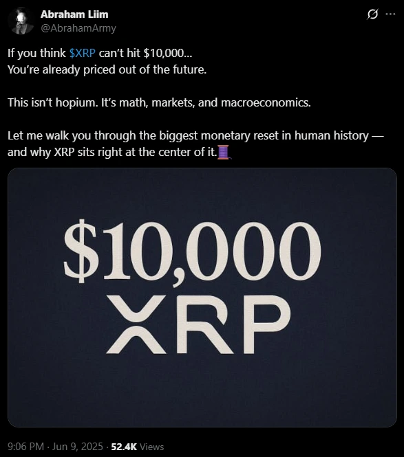 XRP Crypto News - $10K Prediction
