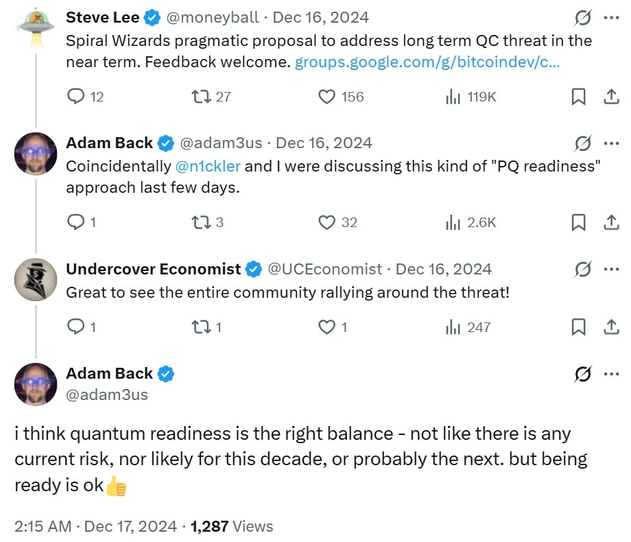 Adam Back Bitcoin Quantum Computing