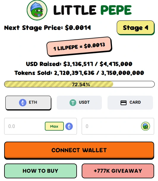 LILPEPE Presale