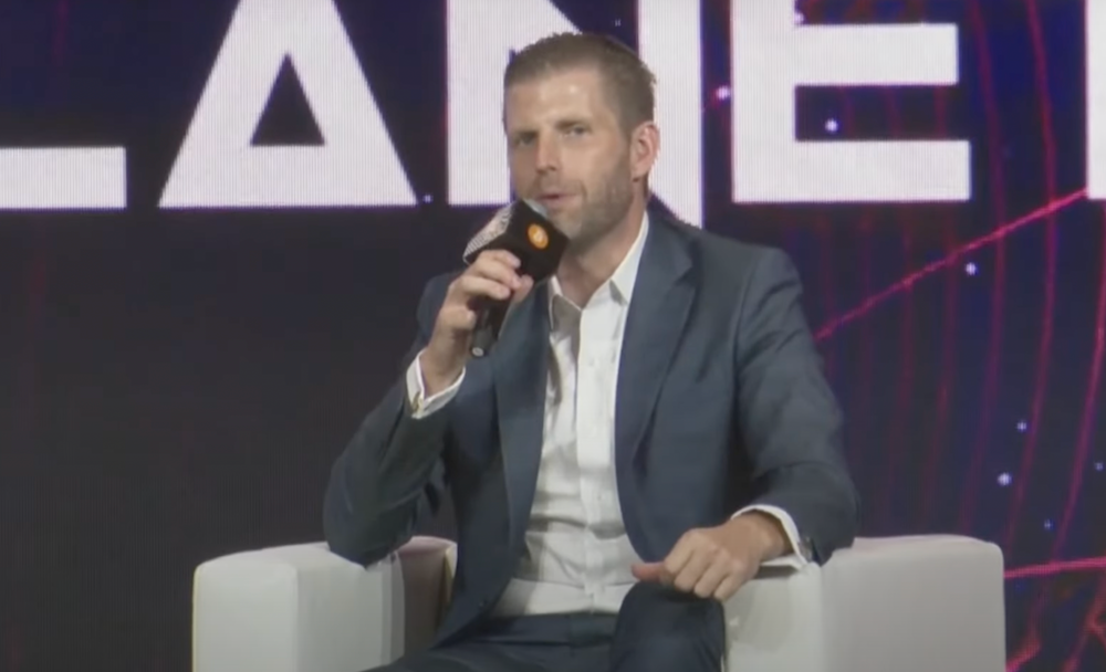 Eric Trump Bitcoin Asia Conference