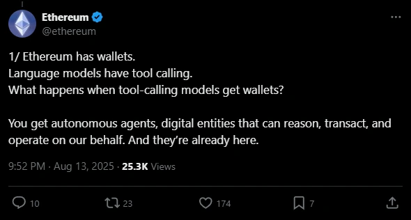 AI Agents On Ethereum