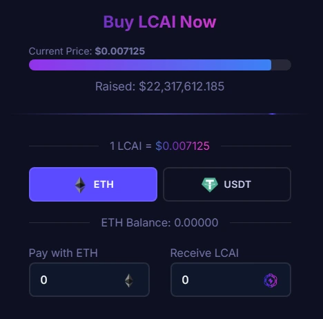 LCAI Presale