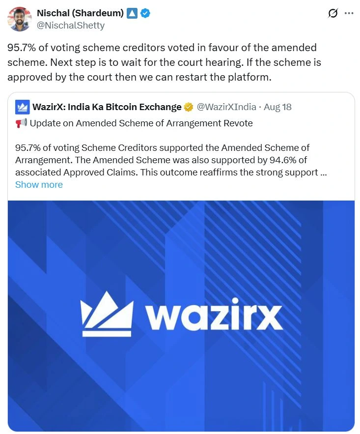 WazirX Community Poll