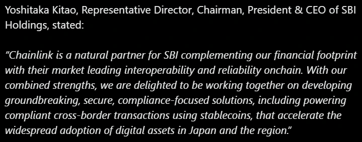 Yoshitaka Kitao Statement