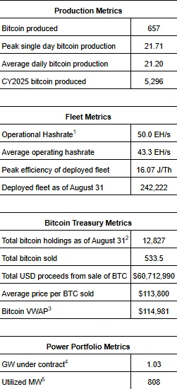 CleanSpark Bitcoin Miner Results
