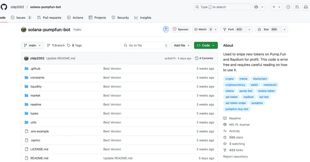 GitHub Fake Repository