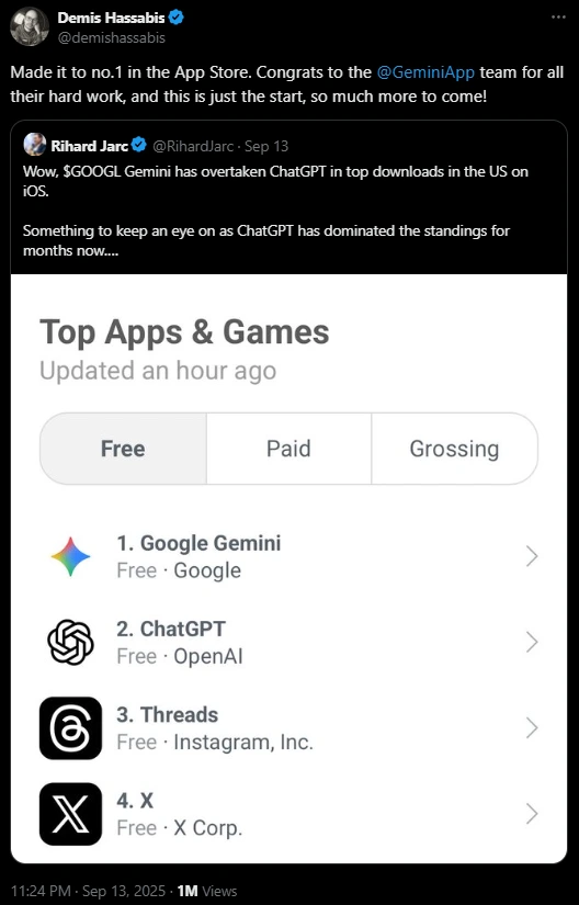 Google Gemini App Store