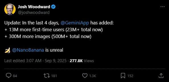 Google Gemini Nano Banana