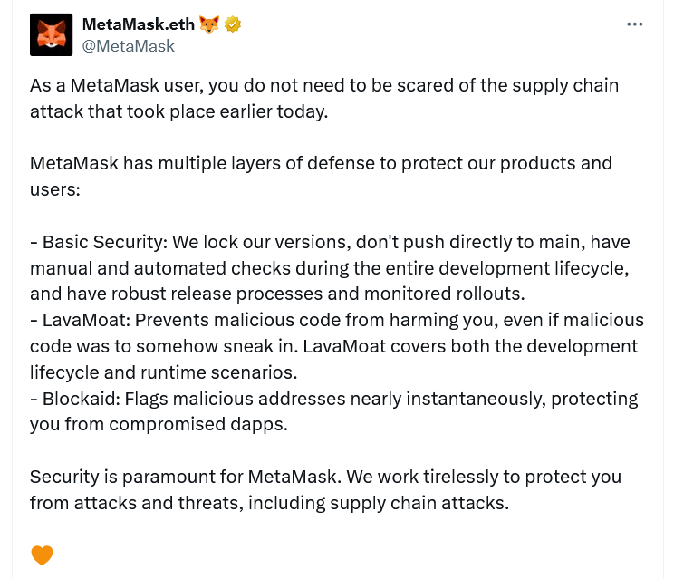 MetaMask NPM Attack