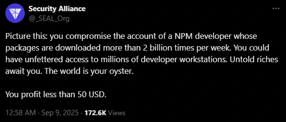 NPM Attack No Profit