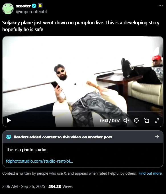 Pump.fun Fake Jet Crash