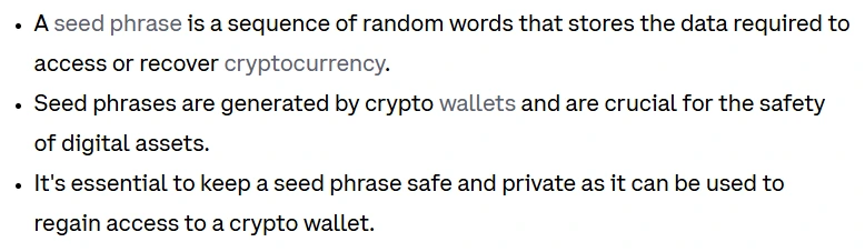 Seed Phrase Crypto Inheritance Plan