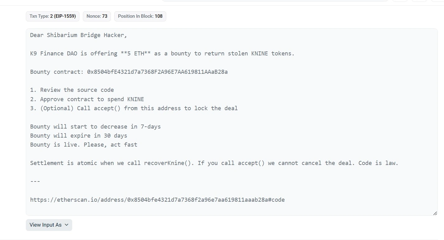 Shibarium Bridge Exploit