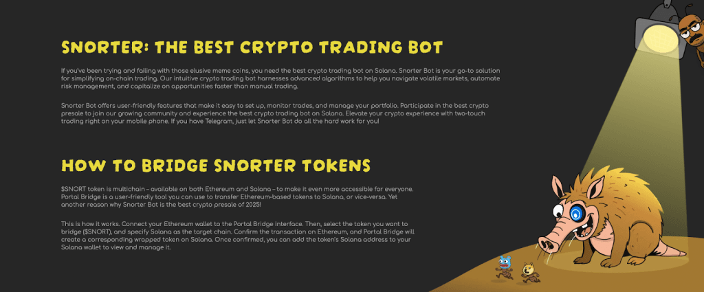 Snorter Bot Memecoin