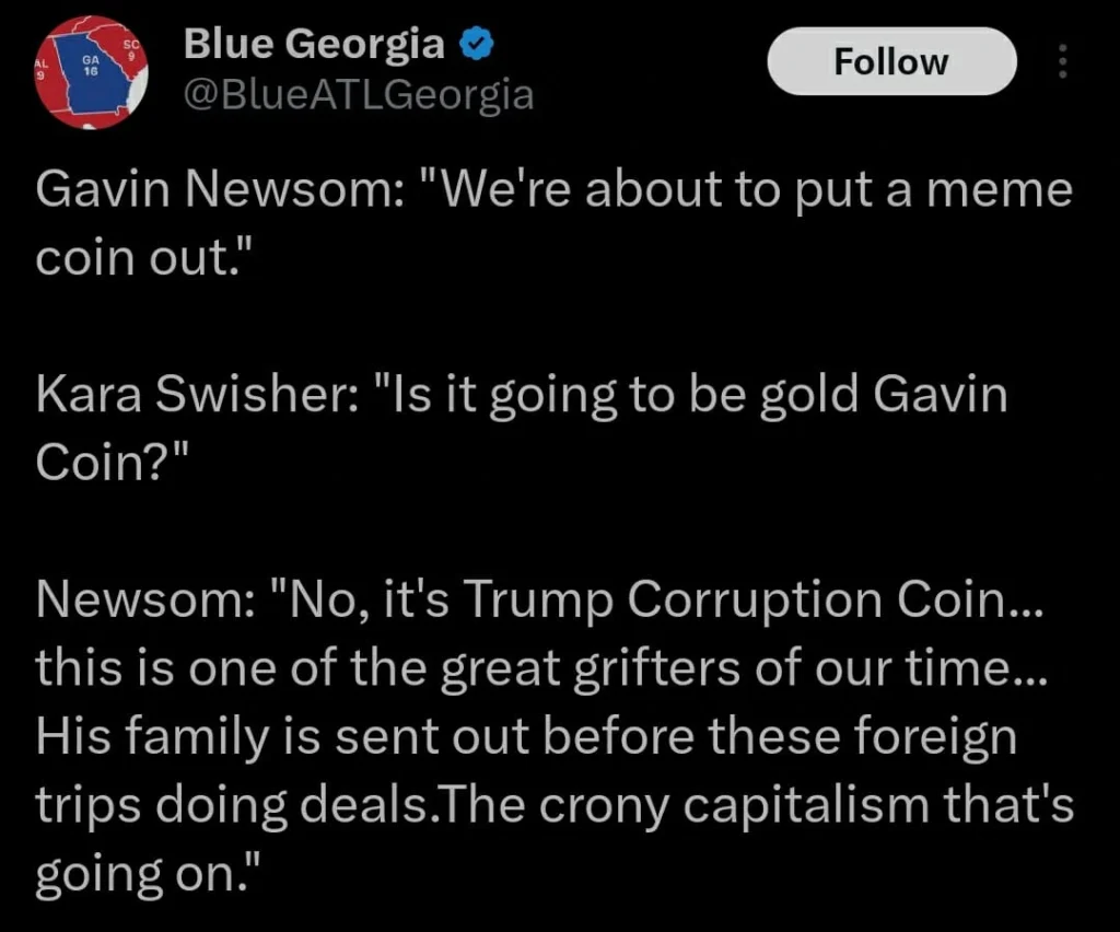 Trump Corruption Coin