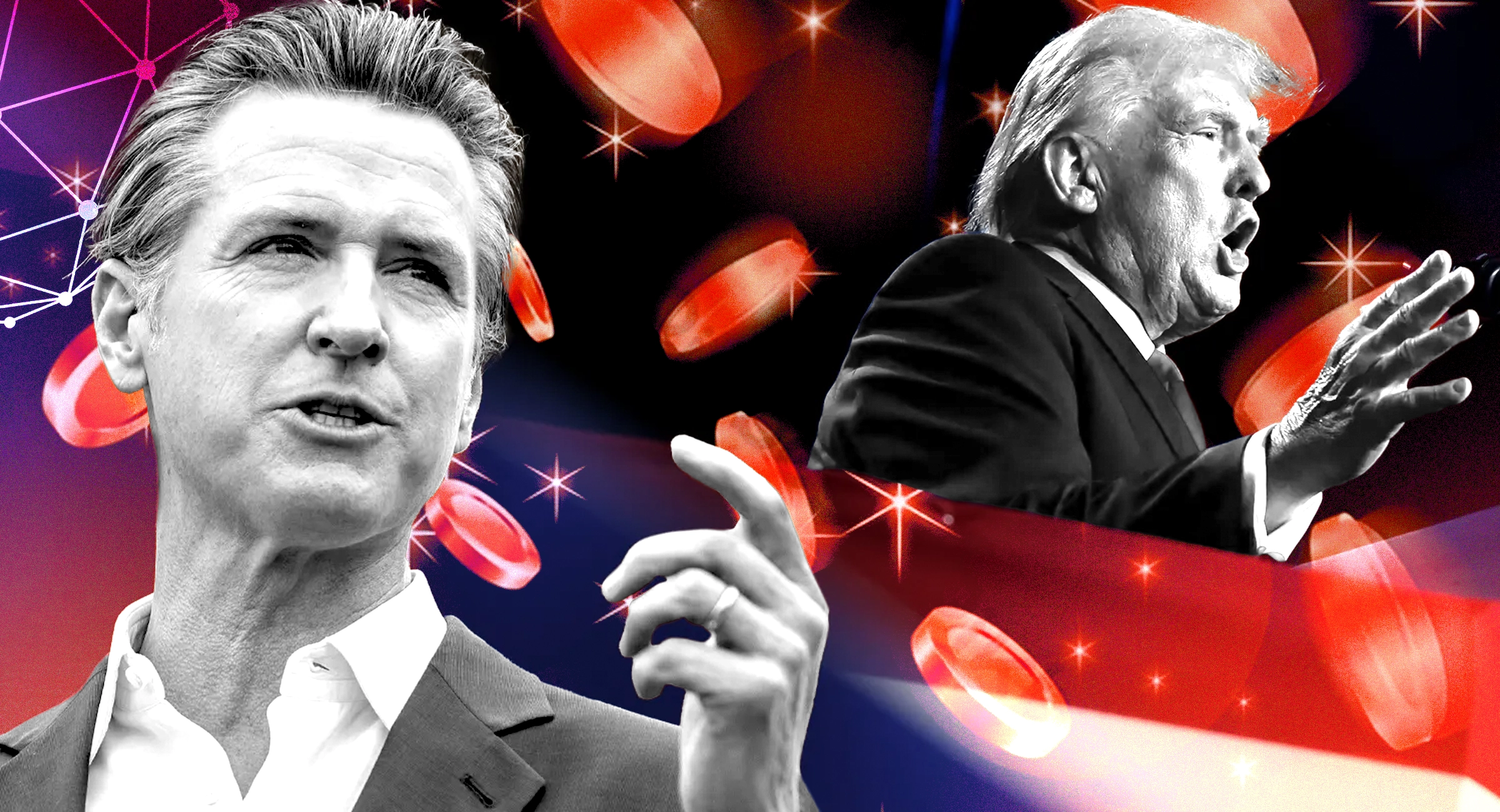 California Vs. MAGA Memecoin