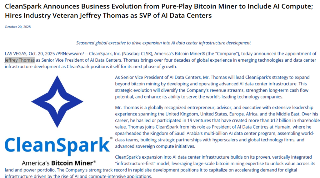 CleanSpark Strategic Expansion