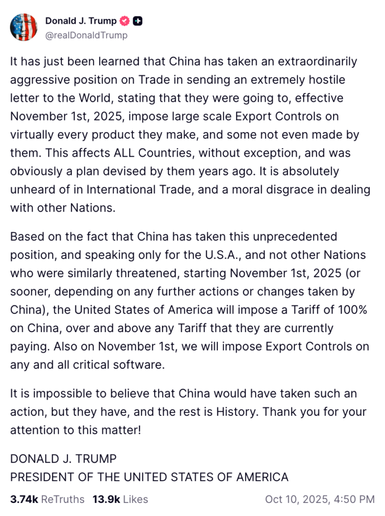 Donald Trump China Tariffs