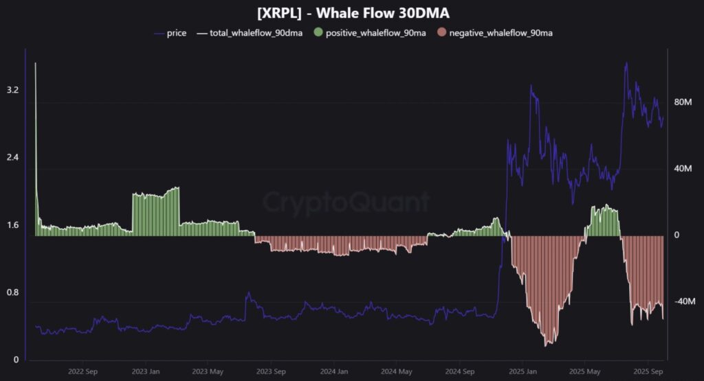XRP Whale Flow