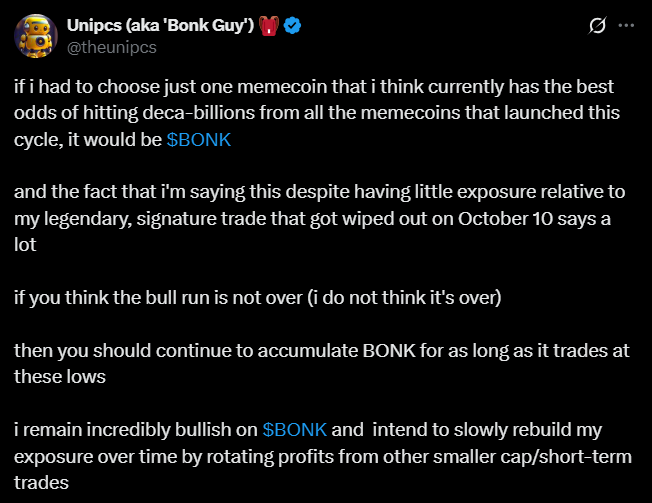 BONK Bullish Sentiment