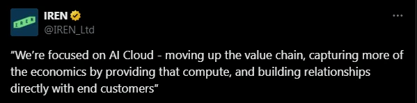 IREN AI Cloud Giant